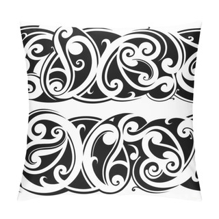 Personality  Maori Tattoo Set Pillow Covers