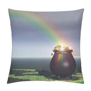 Personality  Pot Of Gold Pillow Covers