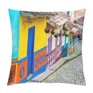 Personality  Colorful Street Pillow Covers