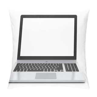 Personality  Metal Laptop With Blank Screen Pillow Covers