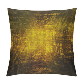 Personality  Grunge Dark Rust Background Pillow Covers