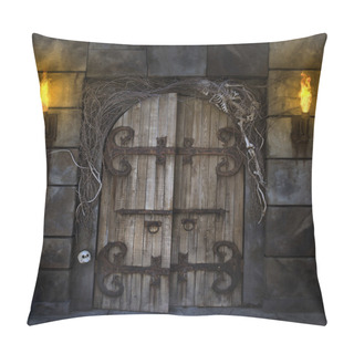 Personality  Spooky Door Pillow Covers