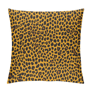 Personality  Leopard Skin, Seamless Animal Pattern For Textile Design Pillow Covers