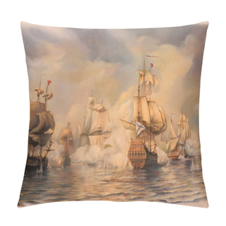 Personality  Sailing Vessel Pillow Covers