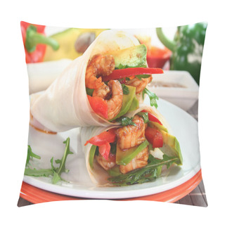 Personality  Asian Wrap Pillow Covers