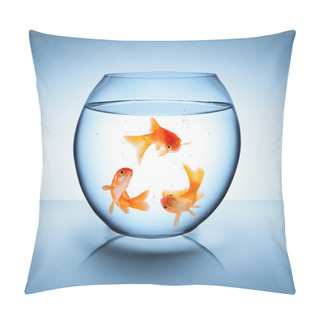 Personality  Goldfish In Recycle Concept Pillow Covers