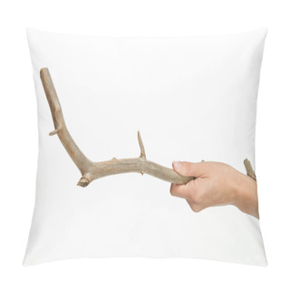 Personality  Hand Holding A Snag Pillow Covers