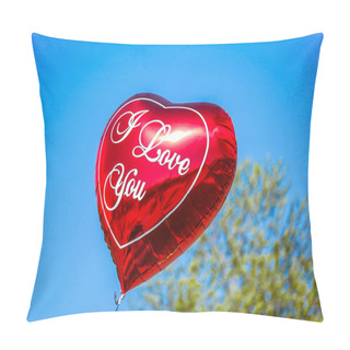 Personality  Red Balloon Pillow Covers