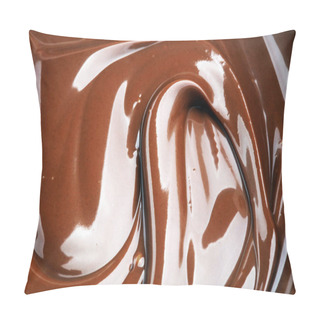 Personality  Melting Chocolate, Melted Delicious Chocolate For Praline Icing  Pillow Covers