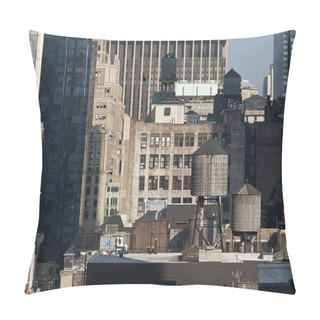 Personality  Rooftop Water Tanks Pillow Covers