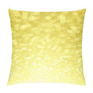 Personality  Yellow Sparkle Background Pillow Covers