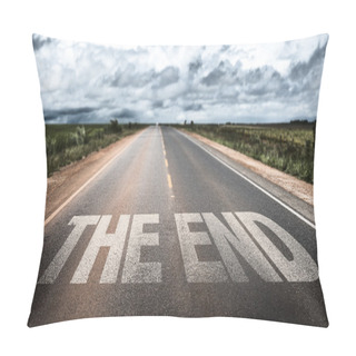 Personality  The End On Rural Road Pillow Covers