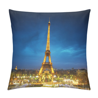 Personality  Paris Cityscape At Sunset - Eiffel Tower Pillow Covers