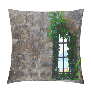 Personality  Window Old Plant Pillow Covers