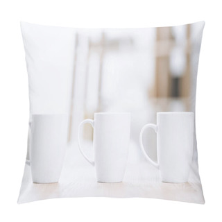 Personality  Cups Of Coffee On Table Pillow Covers