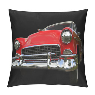 Personality  Red Old Chevy Car Pillow Covers