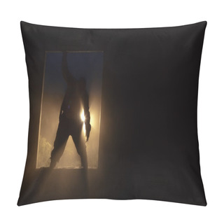 Personality  The Silhouette Of The Zombie Pillow Covers