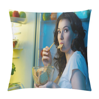 Personality  Fridge With Food Pillow Covers