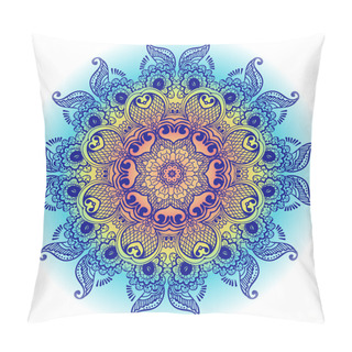 Personality  Beautiful Vintage Ornament Can Be Used As A Greeting Card, Arabesque Pillow Covers