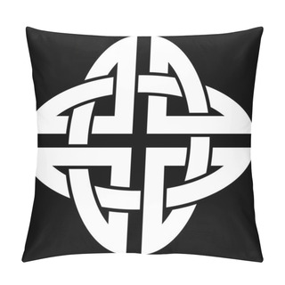 Personality  Celtic Quaternary Knot Pillow Covers