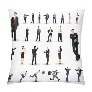 Personality  Business Illustrations Pillow Covers