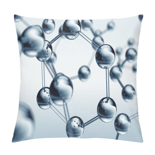 Personality  Atom Background Pillow Covers