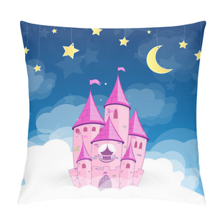 Personality  Vector Princess Castle Pillow Covers