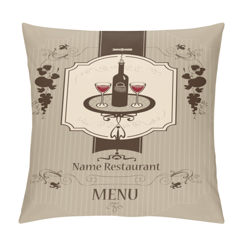 Personality  Wine Glasses Pillow Covers