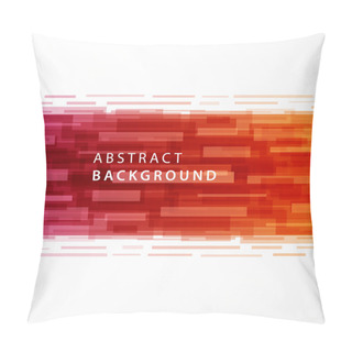 Personality  Abstract Geometric Lines Vector Background. Pillow Covers
