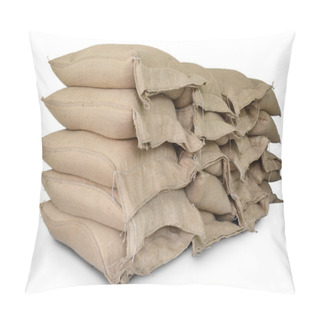 Personality  Hemp Sacks Containing Rice Pillow Covers