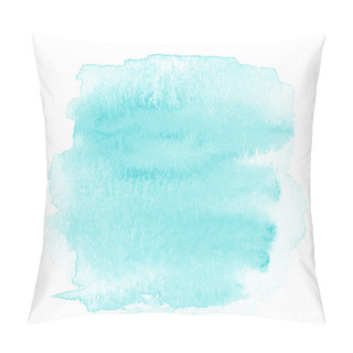 Personality  Abstract Light Blue Watercolor Background Pillow Covers