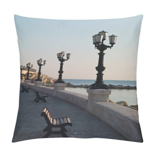 Personality  Embankment In Bari Pillow Covers