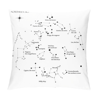 Personality  Constellations Pillow Covers