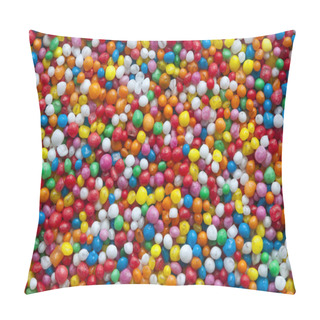Personality  Candy Sprinkles Background Pillow Covers