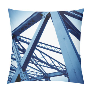 Personality  Bridge Support Beams Pillow Covers