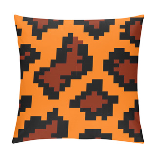 Personality  Leopard, Cheetah Pixel Pattern Pillow Covers