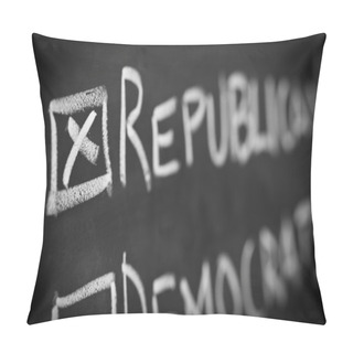 Personality  Vote In American Election Pillow Covers