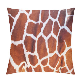 Personality  Giraffe Skin Texture Pillow Covers