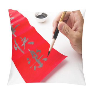 Personality  Chinese New Year Calligraphy Pillow Covers
