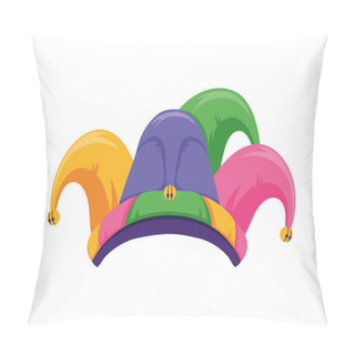 Personality  Jester Hat Icon Pillow Covers