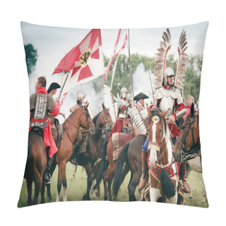 Personality  Winged Hussars - Battle Of Klushino - KLUSZYN Pillow Covers