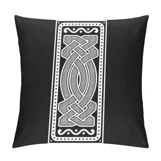 Personality  Viking Scandinavian Design. Celtic, Scandinavian Knot-work Illustration Pillow Covers