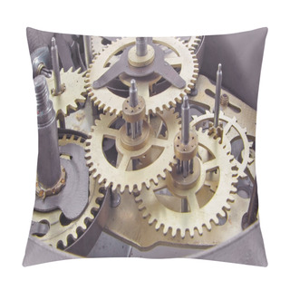 Personality  Clock Works. Pillow Covers