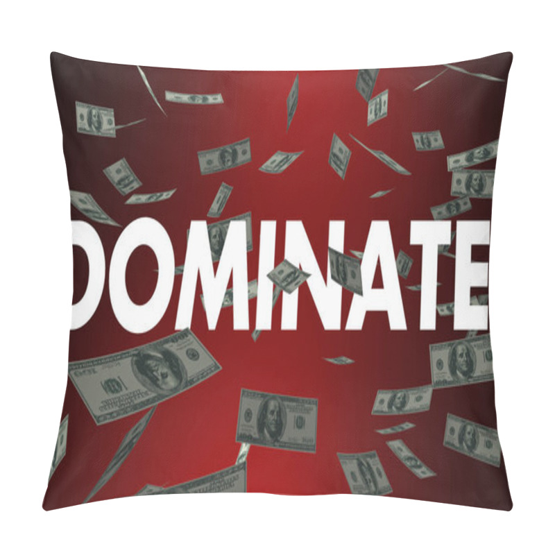 Personality  Dominate Money sign pillow covers