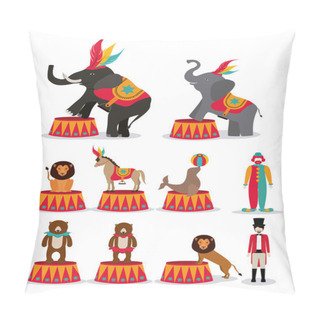 Personality  Circus Design Pillow Covers