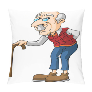 Personality  Old Man Pillow Covers