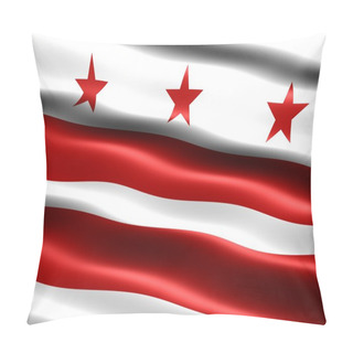 Personality  Flag Of Washington D.C. Pillow Covers