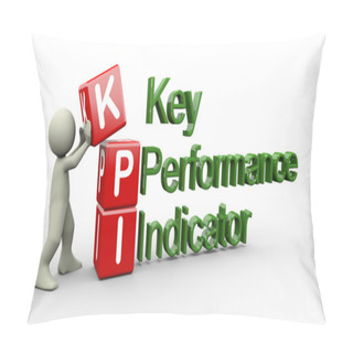 Personality  3d Person And Kpi Cube Pillow Covers