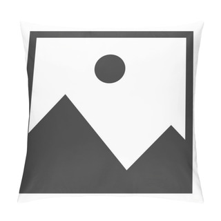 Personality  No Image Vector Symbol, Missing Available Icon. No Gallery For This Moment Pillow Covers