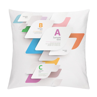 Personality  Modern Colorful Design Pillow Covers